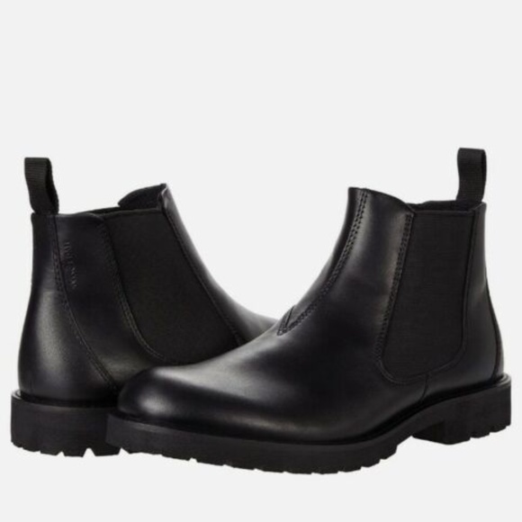 Ecco Shoes Ecco Jamestown Chelsea Boot Black Hydromax Leather Eu 44